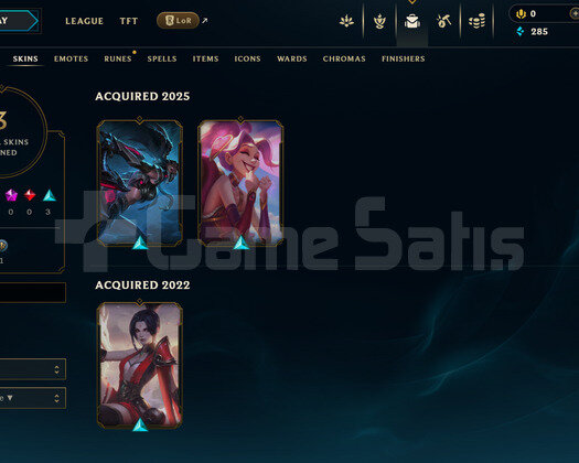 EUW Unranked | 3 Kostüm - 33 Hero | Dereceli Hazır