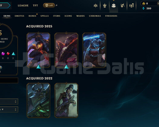 EUW Unranked | 5 Kostüm - 51 Hero | LoL Hesap