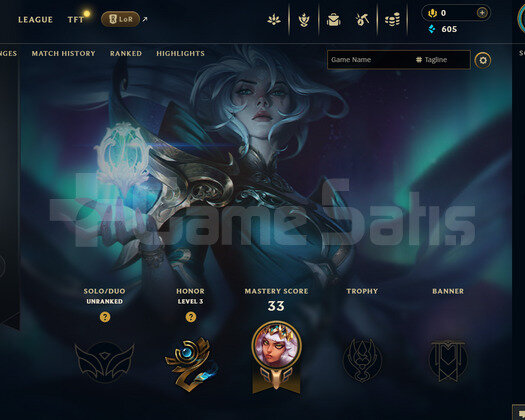 EUW Unranked | 4 Kostüm - 43 Hero | LoL Hesap