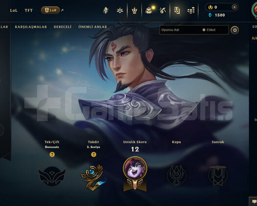 TR Unranked | 1 Kostüm - 23 Hero | LoL