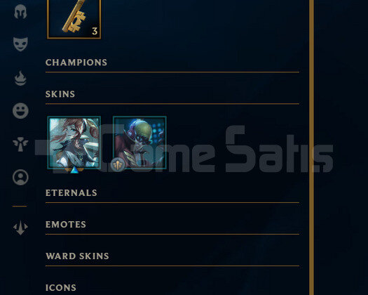 TR Unranked | 2 Kostüm - 9K Mö | LoL Hesap