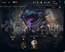 EUW Unranked | 1 Kostüm - 28 Hero | Dereceli Hazır