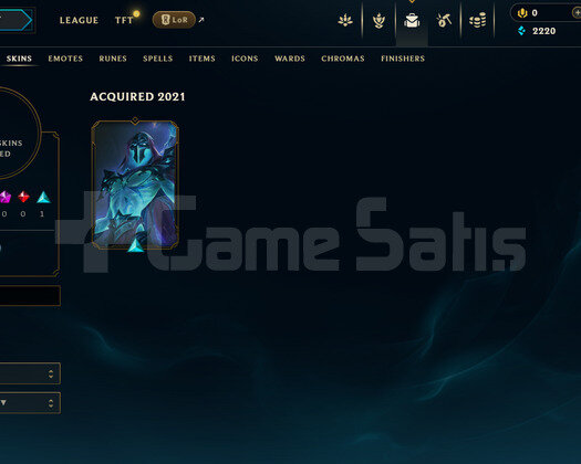 EUW Unranked | 1 Kostüm - 23 Hero | LoL Hesap