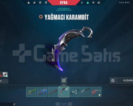 TR | YAĞMACI KARAMBİT/KAOS/KURONAMİ MAİL HESAP