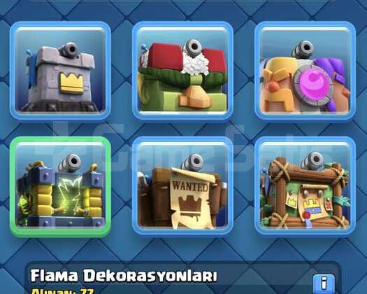 8 EVRİM 58 SEVİYE  17 ELİT 68 MAX KART