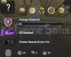 5 NADİR MADALYALI FACEIT TESLİM EDİLCEK