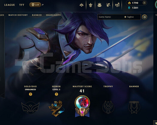 EUW Unranked | 1790 Rp - 10 Kostüm | Dereceli Hazı