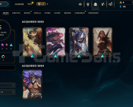 EUW Unranked | 5 Kostüm - 30 Hero | Dereceli Hazır