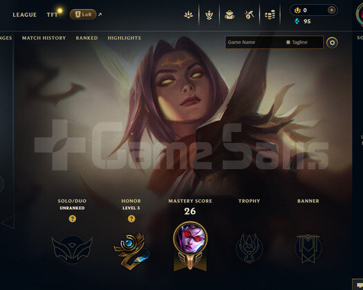 EUW Unranked | 5 Kostüm - 30 Hero | Dereceli Hazır