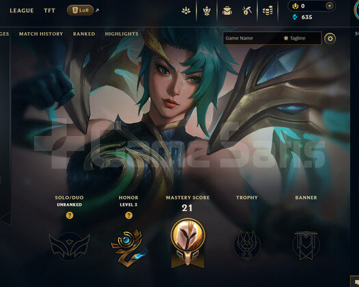 EUW Unranked | 7 Kostüm - 33 Hero | LoL Hesap