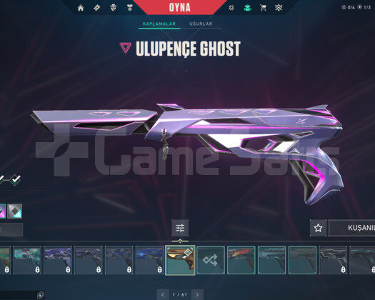 Asil karambit +6 efsane skinli hesap açıklamada
