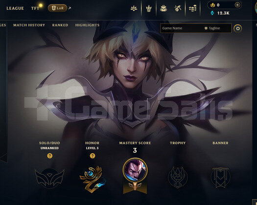 TR Unranked | 3 Kostüm - 12K Mö | LoL Hesap