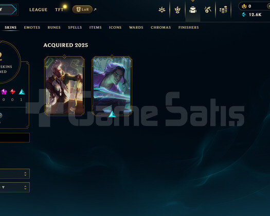 TR Unranked | 2 Kostüm - 12K Mö | LoL Hesap