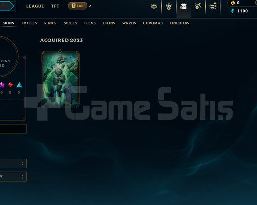 EUW Unranked | 1 Kostüm - 27 Hero | LoL Hesap