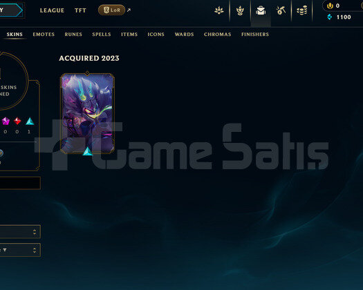 EUW Unranked | 1 Kostüm - 33 Hero | Dereceli Hazır