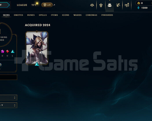 EUW Unranked | 1 Kostüm - 36 Hero | LoL Hesap