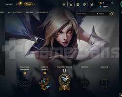 EUW Unranked | 1 Kostüm - 36 Hero | LoL Hesap