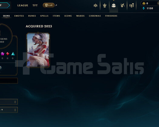 EUW Unranked | 1 Kostüm - 30 Hero | Dereceli Hazır