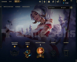 EUW Unranked | 1 Kostüm - 30 Hero | Dereceli Hazır
