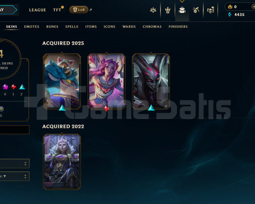 EUW Unranked | 4 Kostüm - 32 Hero | LoL Hesap