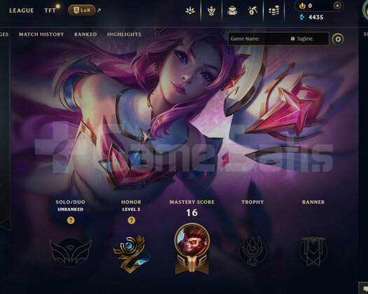EUW Unranked | 4 Kostüm - 32 Hero | LoL Hesap