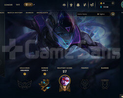 EUW Unranked | 1 Kostüm - 27 Hero | Dereceli Hazır