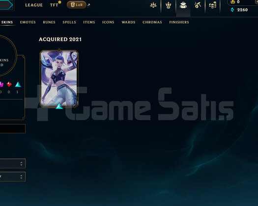 EUW Unranked | 1 Kostüm - 23 Hero | LoL Hesap