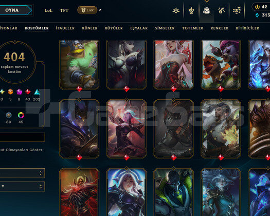591 LEVEL / 404 SKIN / FULL HERO / +MAIL / KAÇMAZ