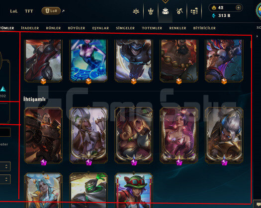 591 LEVEL / 404 SKIN / FULL HERO / +MAIL / KAÇMAZ