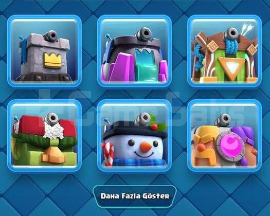 CLASH ROYALE FULL+FULL HESAP BOL EMOJILI 9500K PAZ