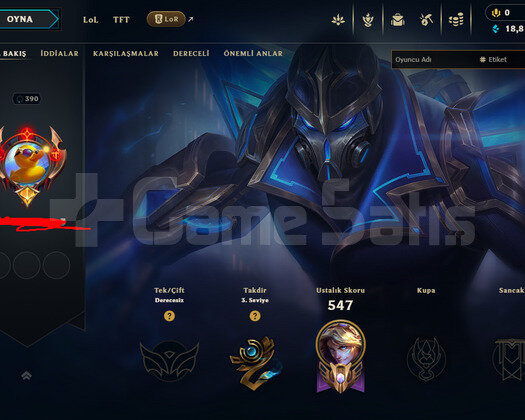 390 LEVEL / 339 SKIN / FULL HERO / +MAIL / +TEL