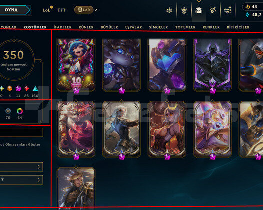 425 LEVEL / 350 SKIN / FULL HERO / +MAIL / +TEL