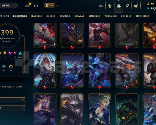 344 LEVEL / 399 SKIN / FULL HERO / +MAIL / +TEL