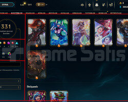 476 LEVEL / 331 SKIN / FULL HERO / +MAIL / +TEL
