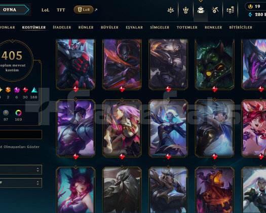 757 LEVEL / 405 SKIN / FULL HERO / +MAIL / +TEL