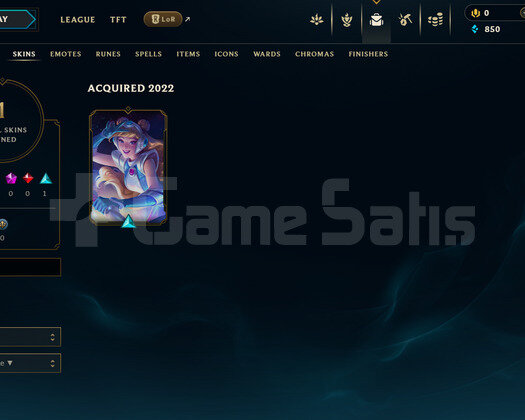 TR Unranked | 1 Kostüm - 27 Hero | LoL Hesap