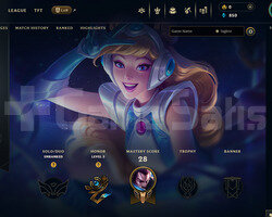 TR Unranked | 1 Kostüm - 27 Hero | LoL Hesap