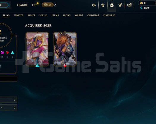 TR Unranked | 2 Kostüm - 24 Hero | LoL Hesap