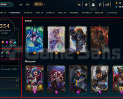 356 LEVEL / 354 SKIN / FULL HERO / +MAIL / +TEL