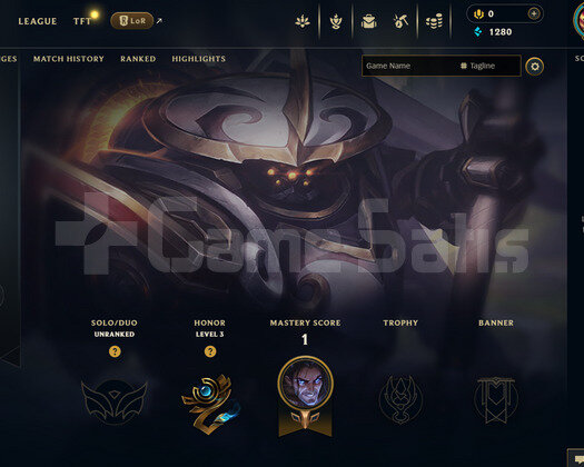 EUW Unranked | 1 Kostüm - 21 Hero | LoL Hesap