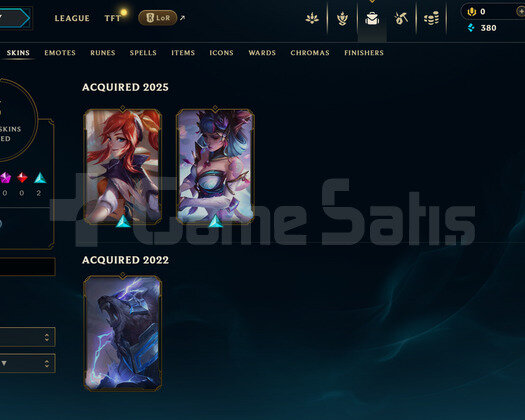 EUW Unranked | 3 Kostüm - 23 Hero | LoL Hesap