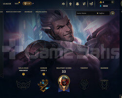 EUW Unranked | 5 Kostüm - 30 Hero | LoL Hesap