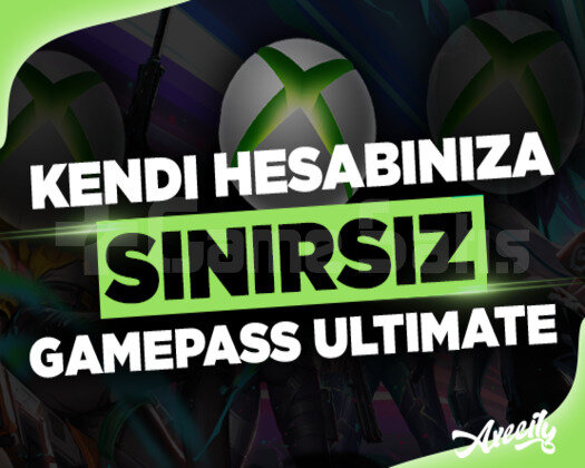 KENDİ HESABINIZA | Sınırsız Xbox Gamepass Ultimate