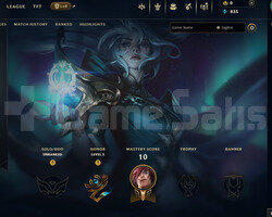 EUW Unranked | 6 Kostüm - 36 Hero | LoL Hesap
