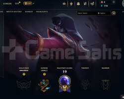 EUW Unranked | 5 Kostüm - 34 Hero | LoL Hesap