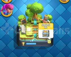 44 SEVİYE 7700 KUPA 2 EVRİM 14 MAX KART