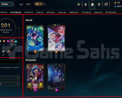 TR / 686 LEVEL / 201 SKIN / FULL HERO / +MAIL