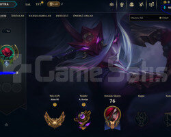 EUW HANDMADE ZÜMRÜT MMR 40K M.Ö G3 ACC!! +38LP