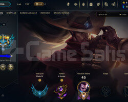 EUW HANDMADE 8 SKİN PLATİN 4 ACC!! 15K MAVİ ÖZ