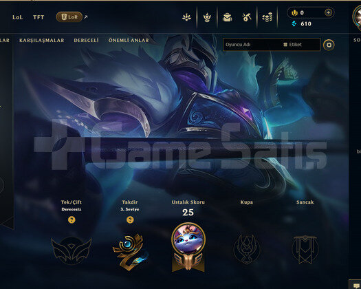 EUW Unranked | 7 Kostüm - 33 Hero | RANKED READY!